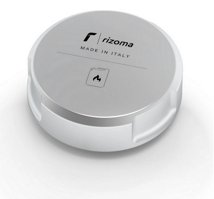 Tankdeckel RIZOMA für Vespa, silber