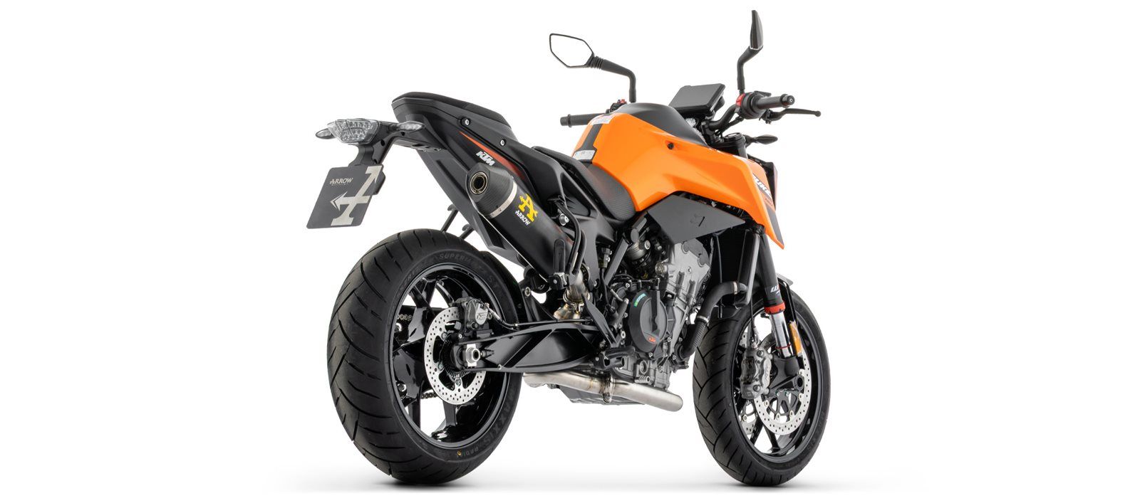ARROW Auspuff RACE TECH Aluminium Dark für KTM 790 Duke (25-)