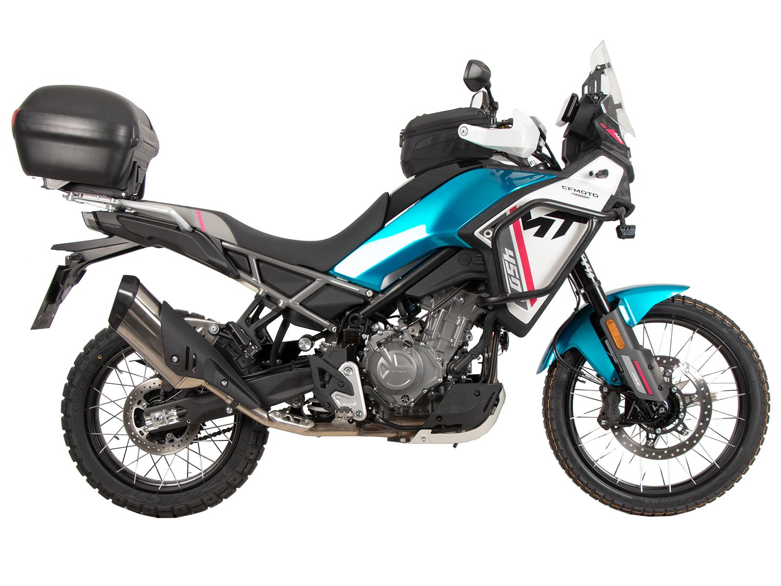 Alurack Topcaseträger schwarz für CFMoto 450 MT (24-) Hepco & Becker
