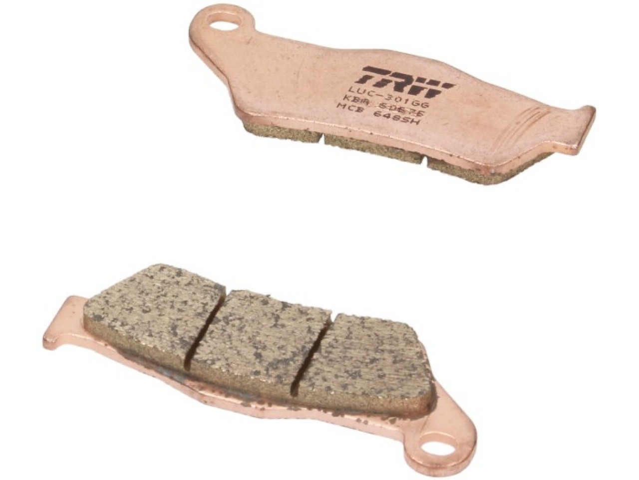 TRW Bremsbelagsatz MCB648SH, Sintermetall, homologiert ECE R90