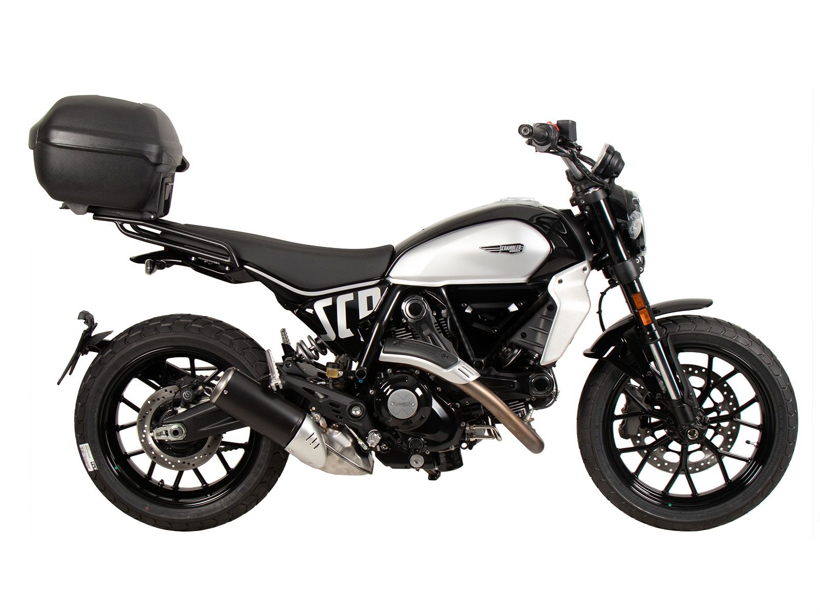 Easyrack Topcaseträger schwarz für Ducati Scrambler 800 Icon (23-) Hepco & Becker
