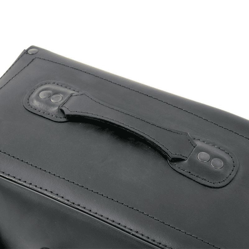 Seitenkoffersatz Buffalo Big Custom schwarz für Rohrpacktaschenhalter Hepco & Becker