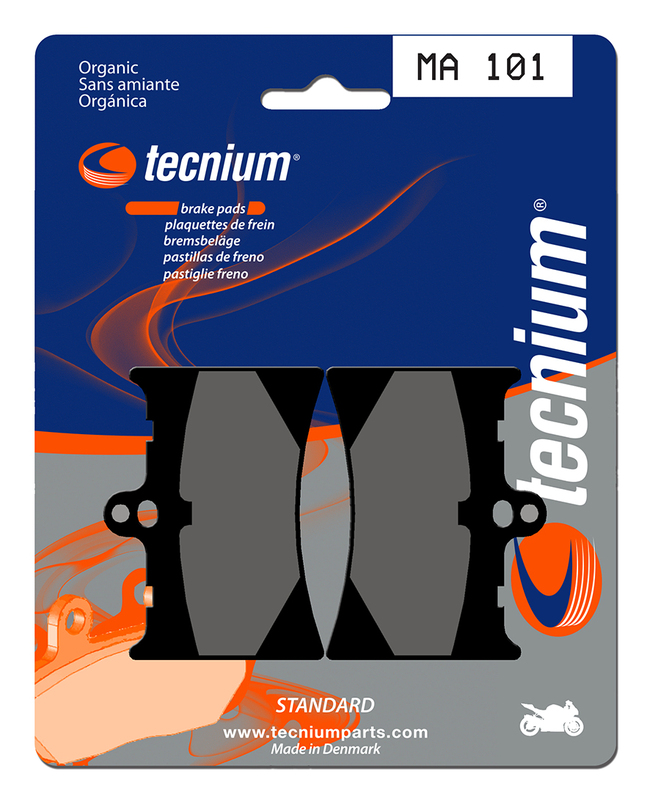Tecnium Street Organische Bremsbeläge - MA101