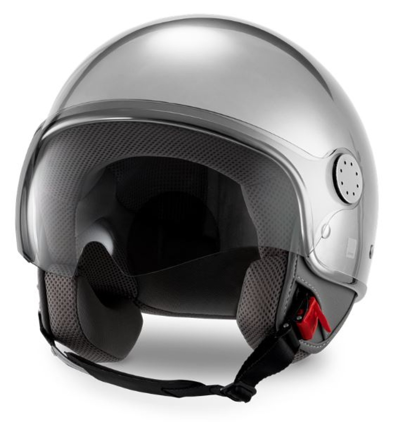 Vespa Jethelm Visor 4.0 DEC Blade silber matt - S
