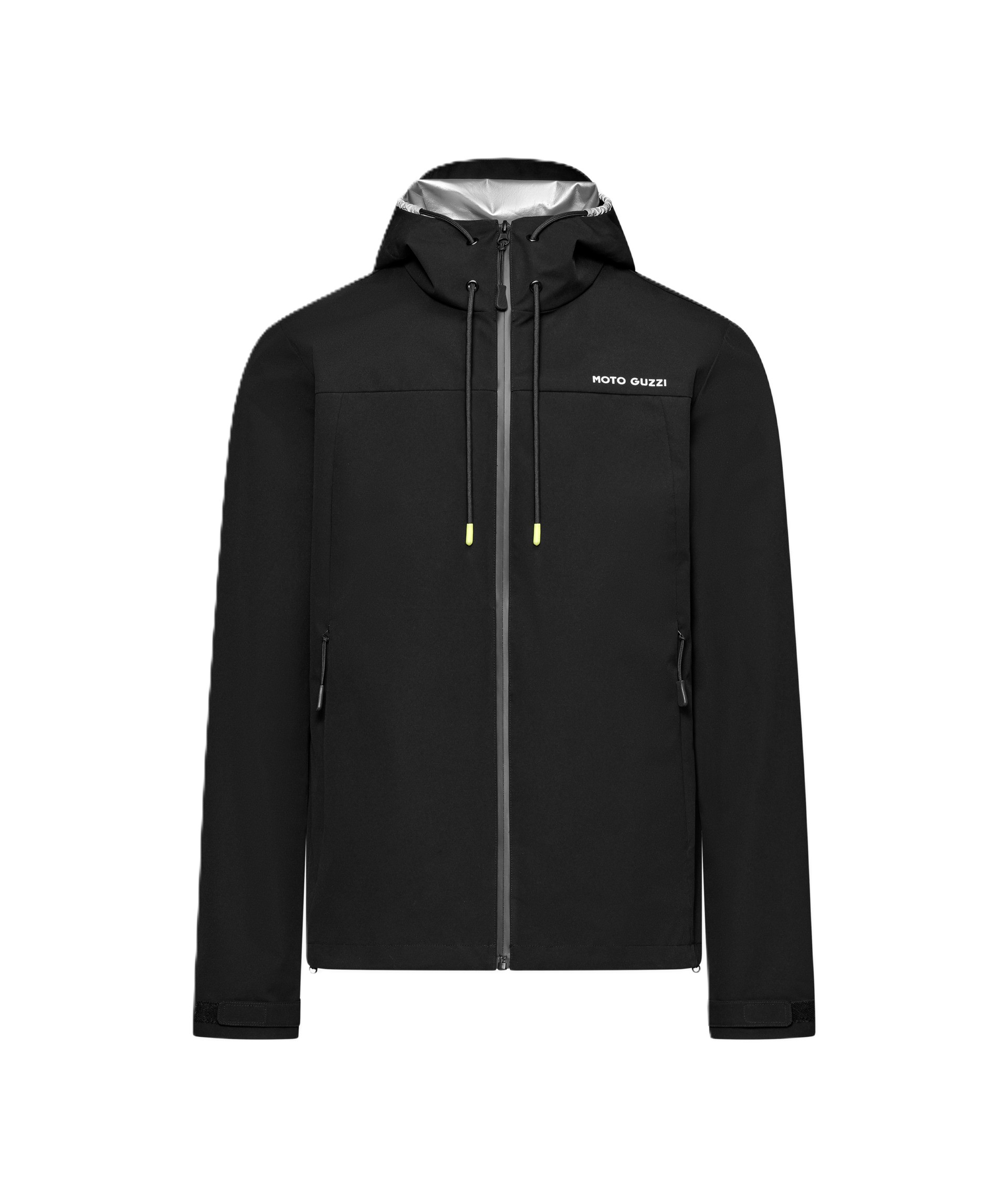 Moto Guzzi Unisex Regenjacke schwarz