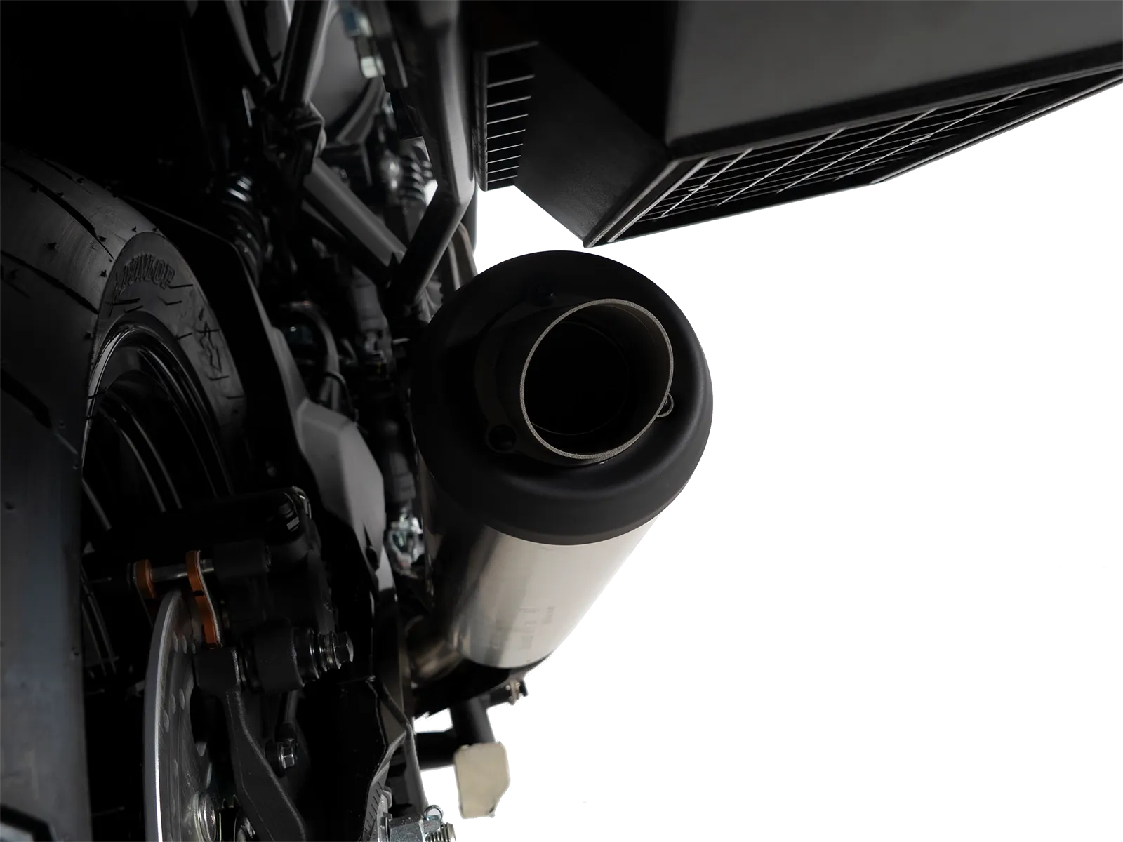 Hitzeschutz-Auspuffblende schwarz für Kawasaki Z 900 RS /Black Ball Edition (26-) Hepco & Becker