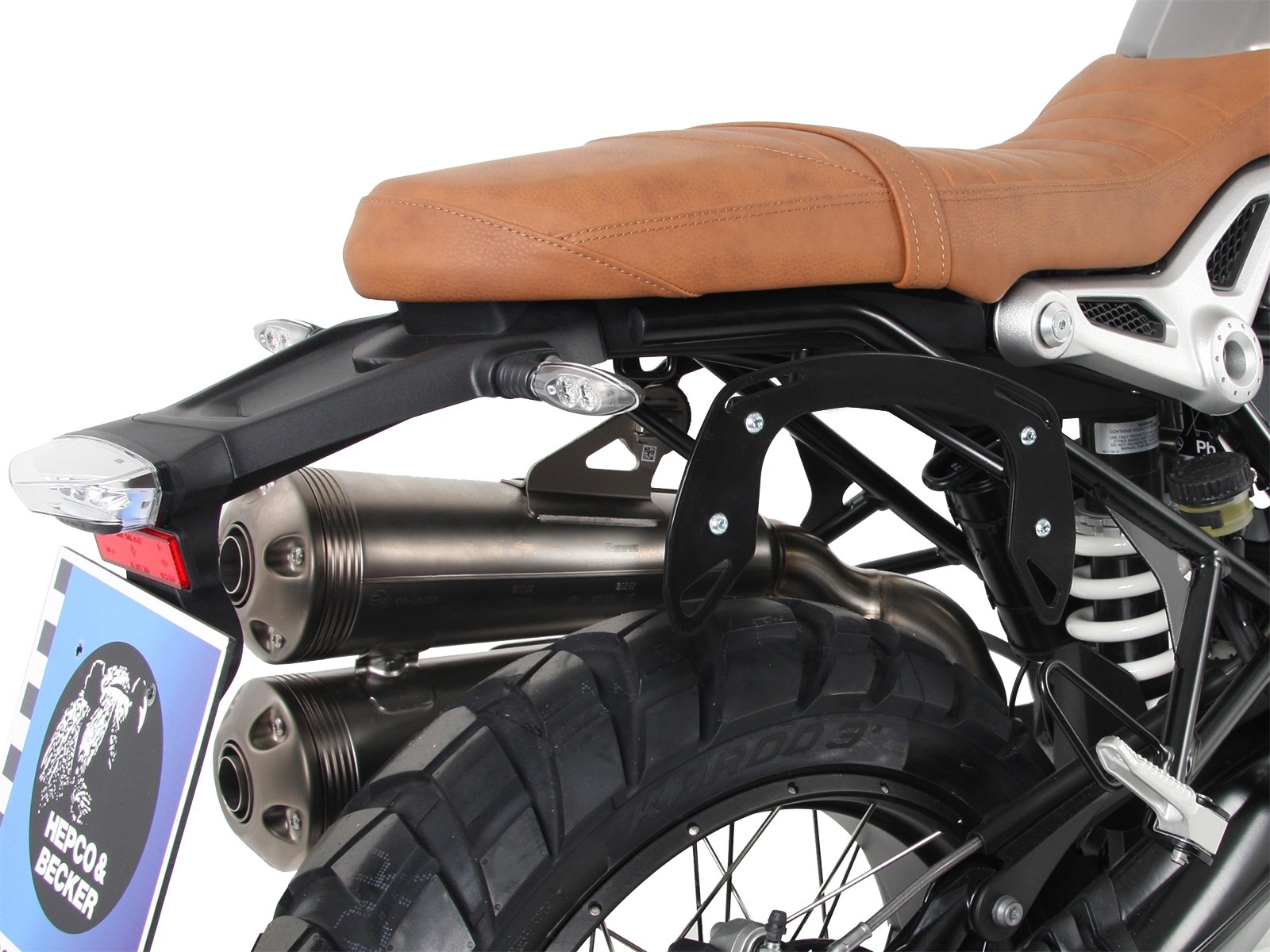C-Bow Taschenhalter einseitig rechts schwarz für BMW R nineT Scrambler (16-23) / Urban G/S 40 Years