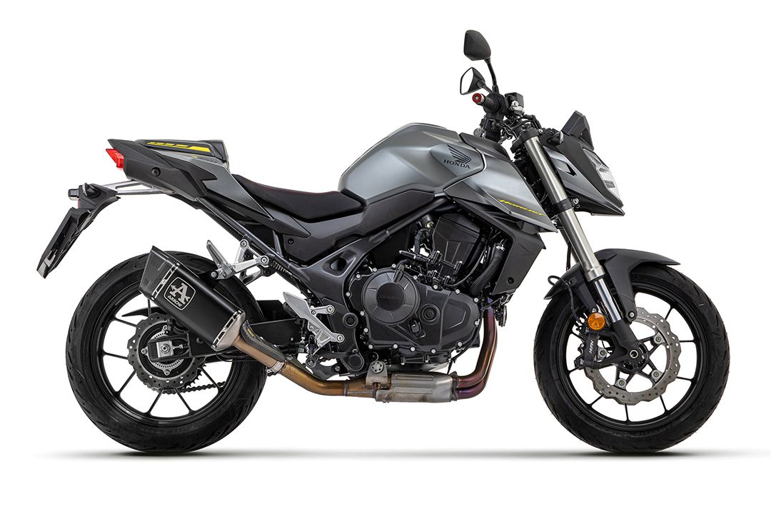 ARROW PISTA DARK Slip-On Titan für Honda CB 750 Hornet (23-)