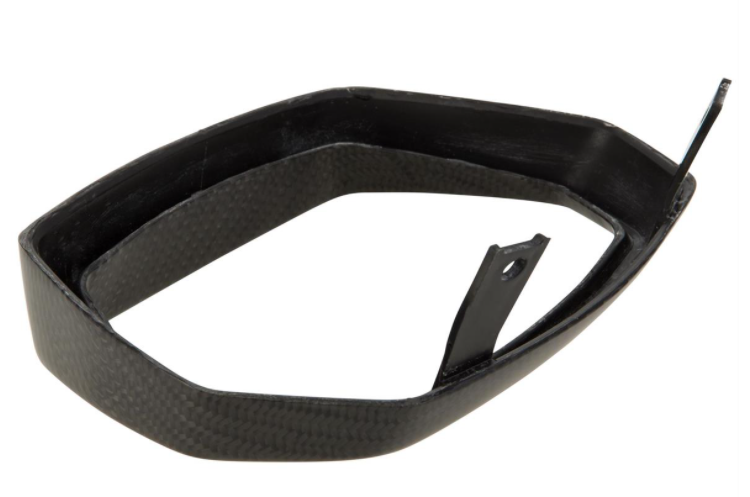 Lampenring schwarz für Vespa Sprint 50-150ccm 2T/​4T ('13-'18), Carbon