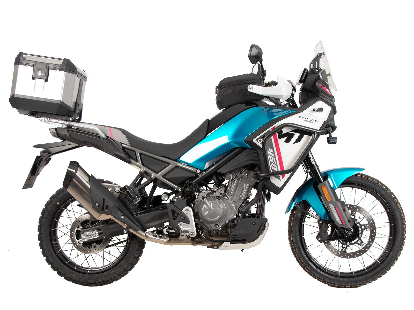 Alurack Topcaseträger schwarz für CFMoto 450 MT (24-) Hepco & Becker