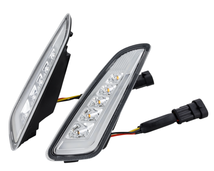 Blinker Kit vorne links/rechts für Vespa Primavera/​Sprint 50ccm 2T/​4T, klar