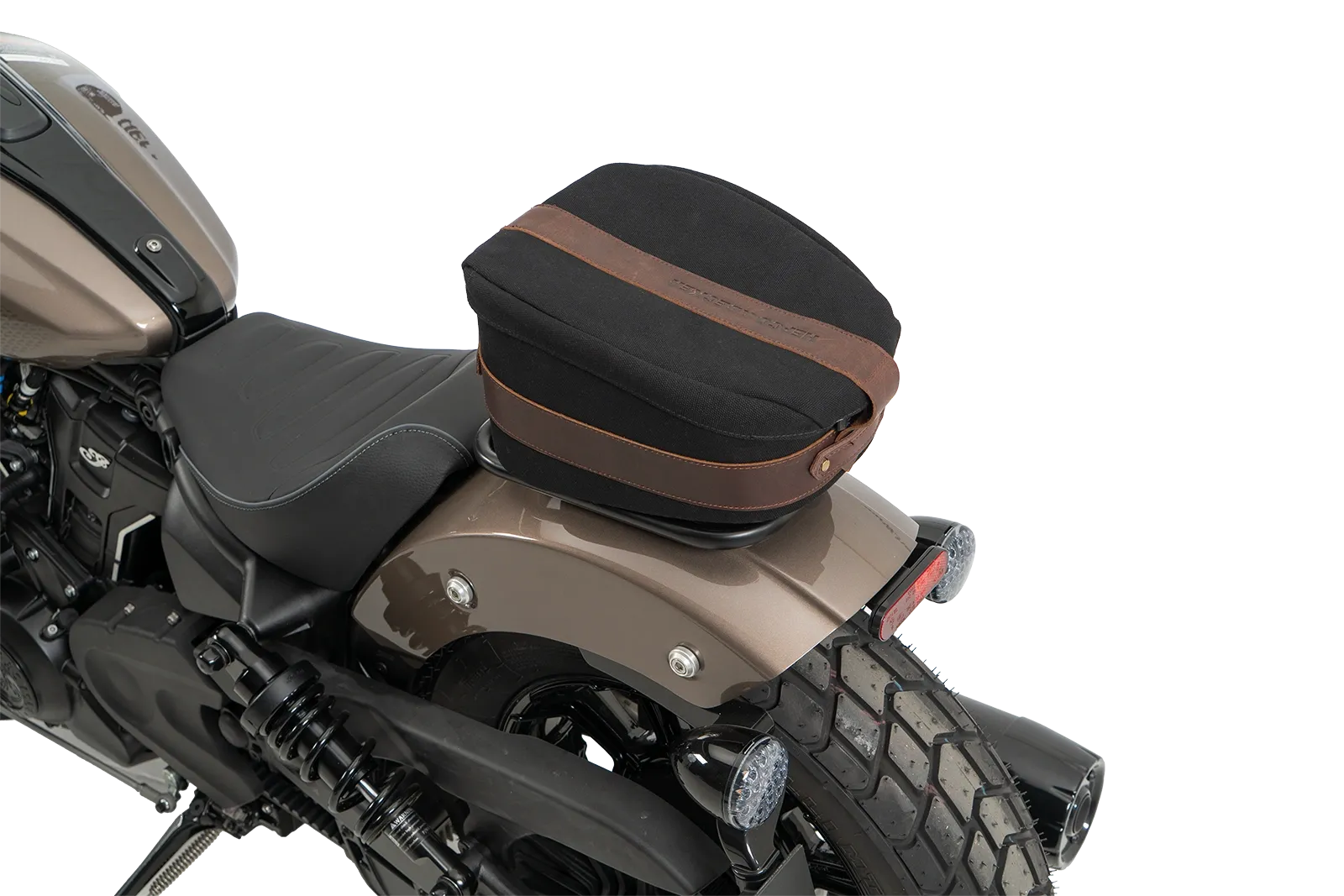 Solorack ohne Rückenlehne schwarz für Indian Scout Bobber 1250 (25-) Hepco & Becker