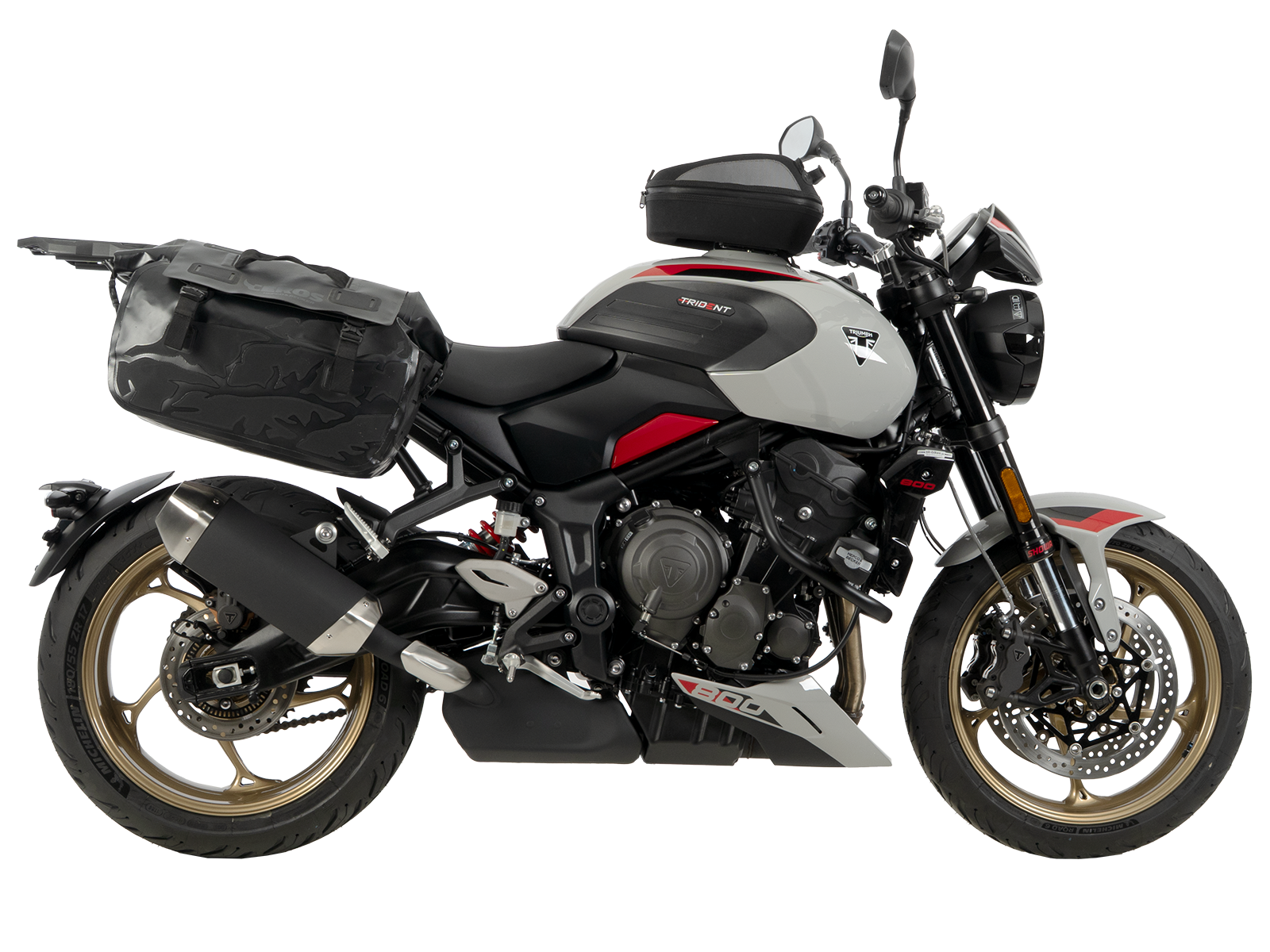 C-Bow Seitenträger schwarz für Triumph Trident 800 (26-) Hepco & Becker