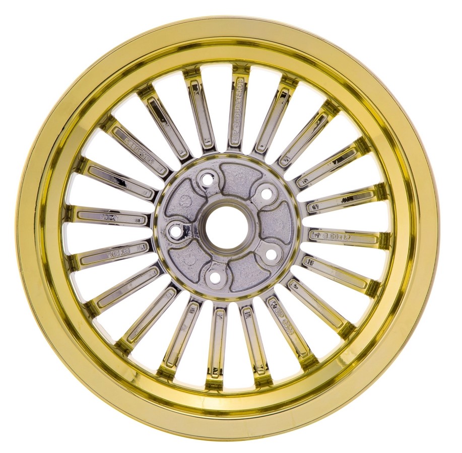 Felge vorne/hinten für Vespa GTS/​GTS Super/​GTV/​GT 60/​GT/​GT L 125-300ccm, gold