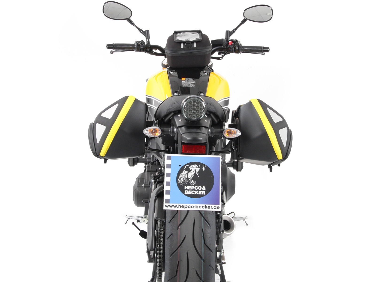 C-Bow Seitenträger soziusuntauglich für Yamaha XSR 900 (Bj.16-) Hepco & Becker