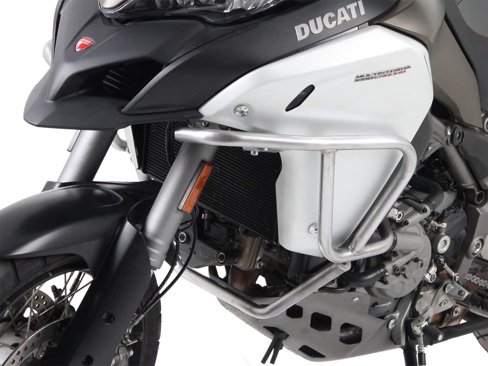 Tankschutzbügel Edelstahl für Ducati Multistrada 1200 Enduro (16-18) Hepco & Becker