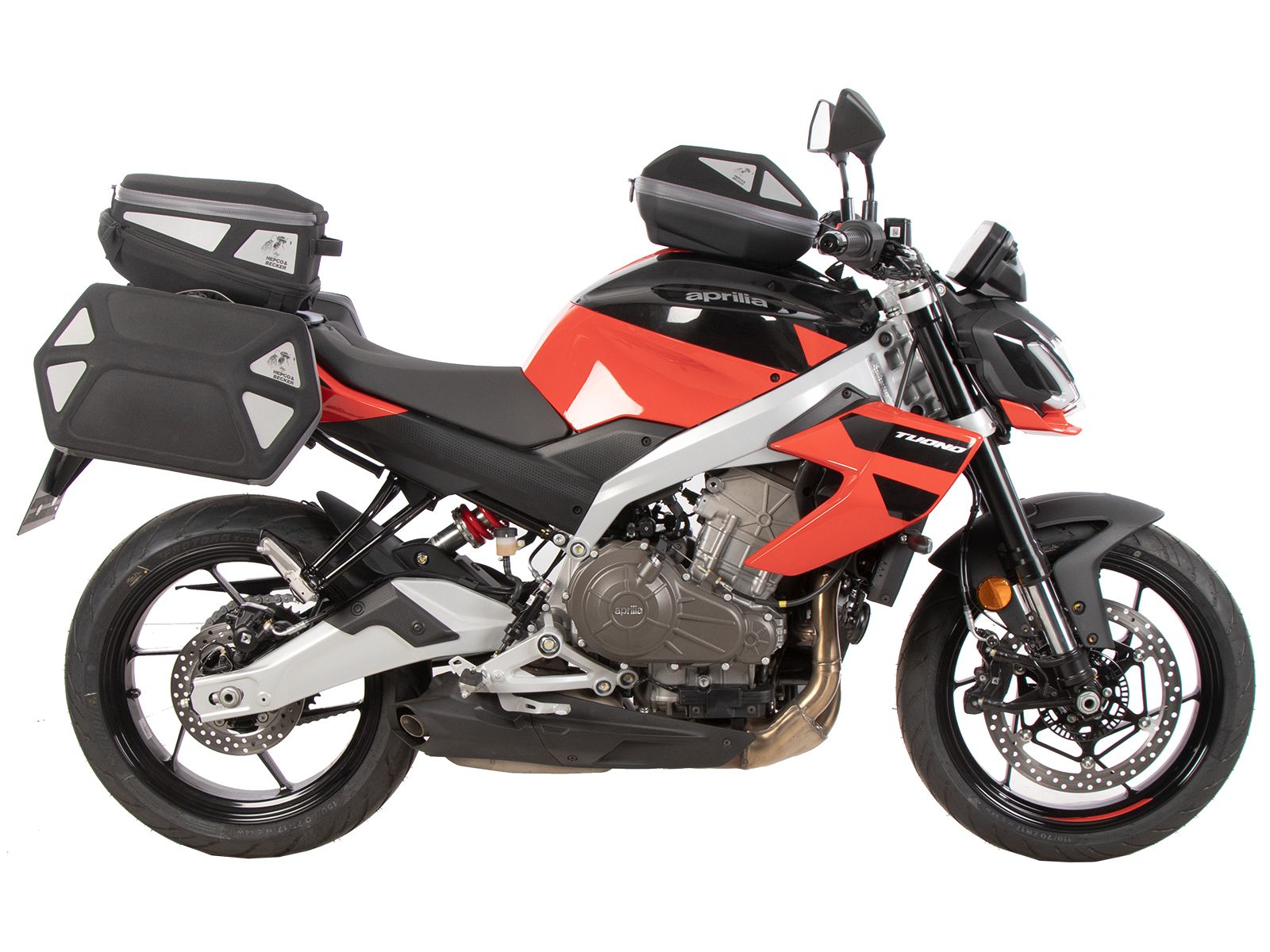 Sportrack festverschraubt schwarz für Aprilia Tuono 457 (25- ) Hepco & Becker