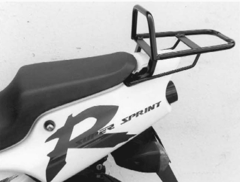 Rohrgepäckbrücke Topcase-Träger schwarz für Honda NSR 125 (93-04) Hepco & Becker