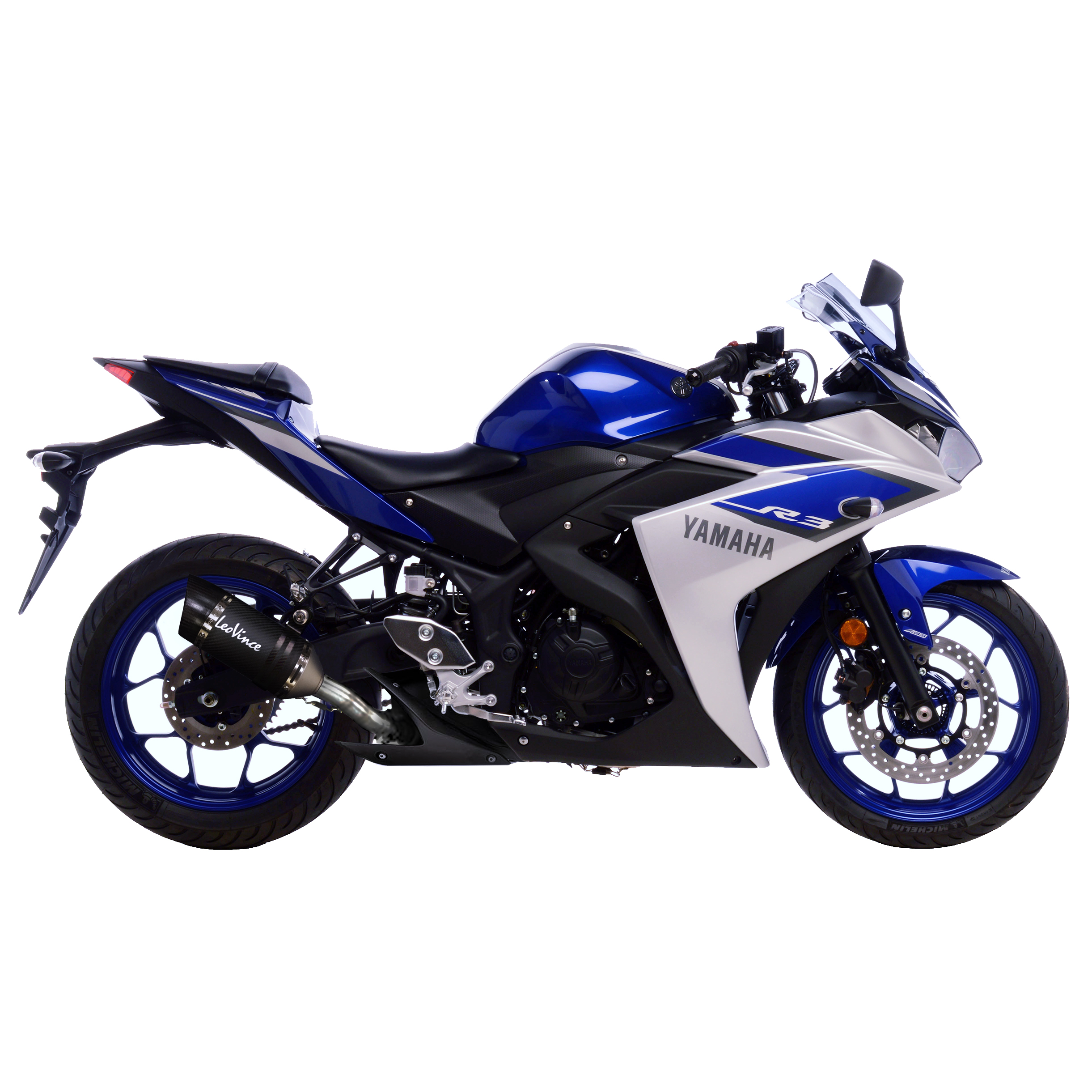 LeoVince Auspuffanlage LV Pro, Carbon, Slip On für Yamaha MT-03 / YZF-R3