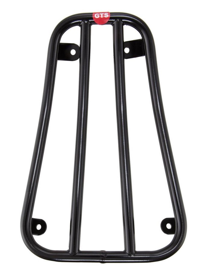 Gepäckträger Durchstieg für Vespa GTS/​GTS Super/​GTV/​GT 60/​GT L 125-300ccm 4T LC, schwarz