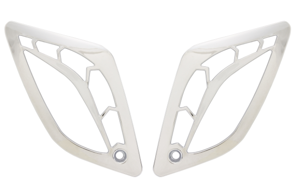 Blinkergitter rechts und links, hinten für Vespa GTS/​GTS Super/​GTV/​GT 60/​GT/​GT L, chrom