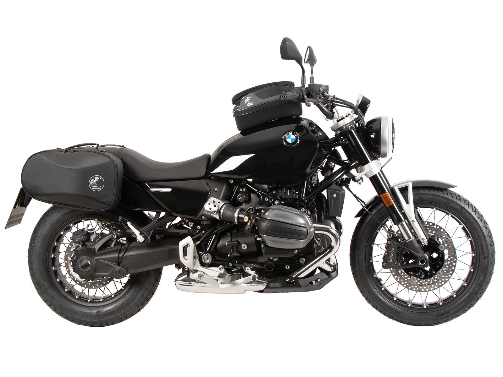 C-Bow Seitenträger schwarz für BMW R 12 (24-) Hepco & Becker