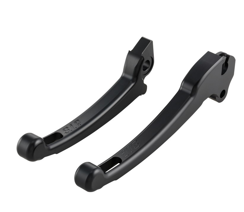 Sporthebel Set Kupplung/Bremse für Vespa PX 125 -150ccm, HBZ Hengtong, rechts/links, schwarz matt