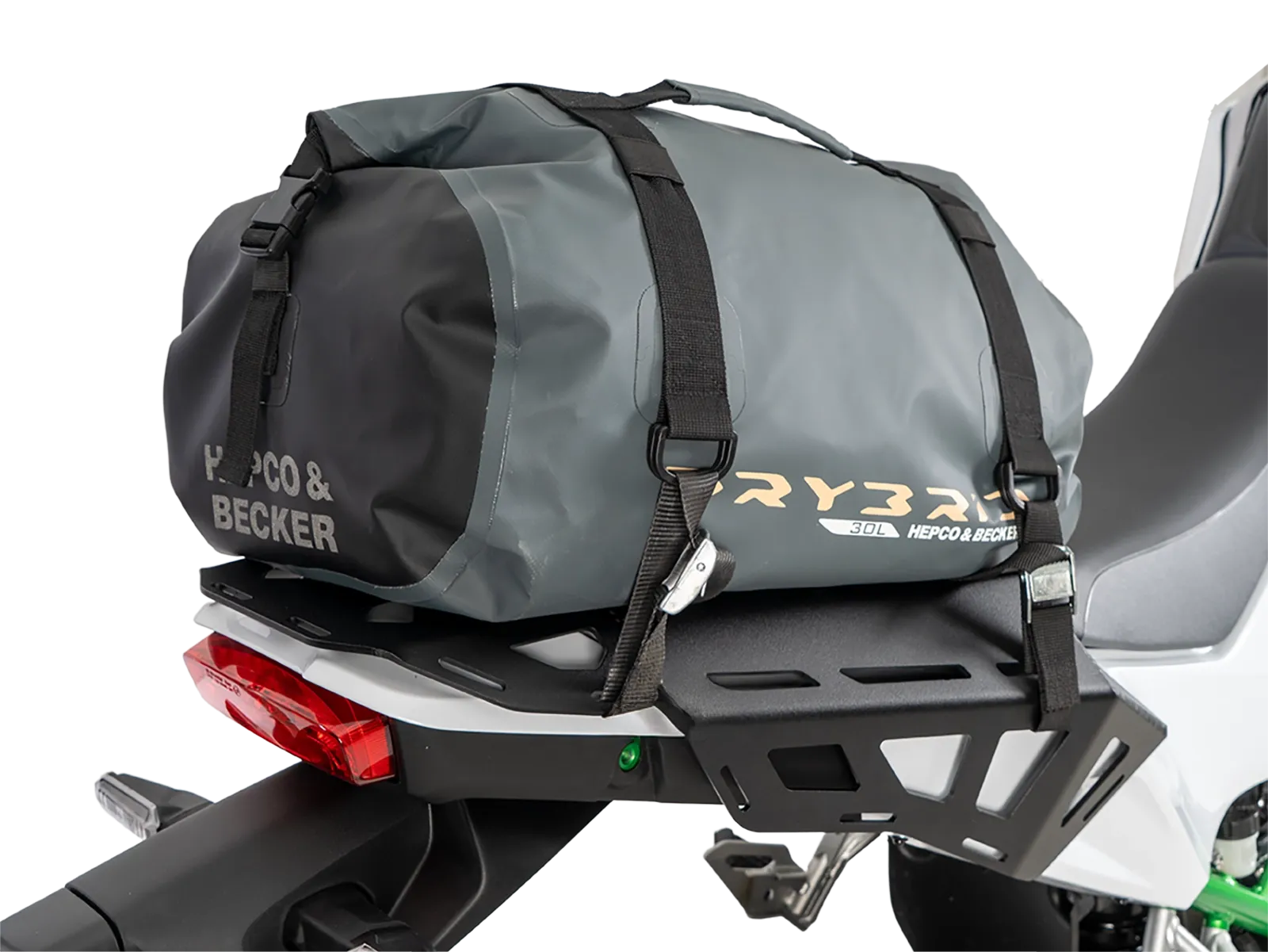 Abstandshalter Luggage Guard schwarz für Kawasaki KLE 500 / SE (26-) Hepco & Becker