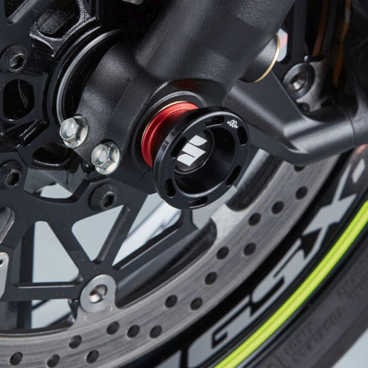 Vorderer Achsprotektor, Set für Suzuki GSX-R 1000 (17-) Original