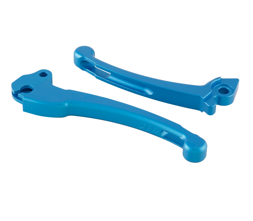 Sporthebel Set Kupplung/Bremse für Vespa PX 125-200ccm, HBZ Grimeca, rechts/links, blau matt