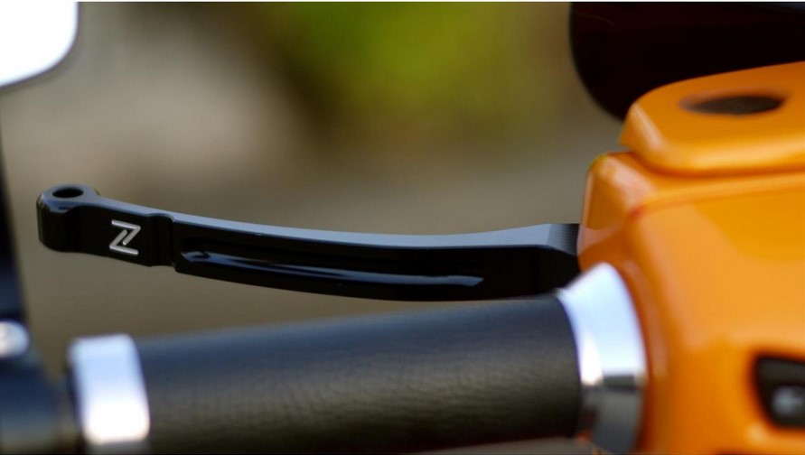 Sporthebel Set Bremse ZELIONI für Vespa, rechts und links, schwarz