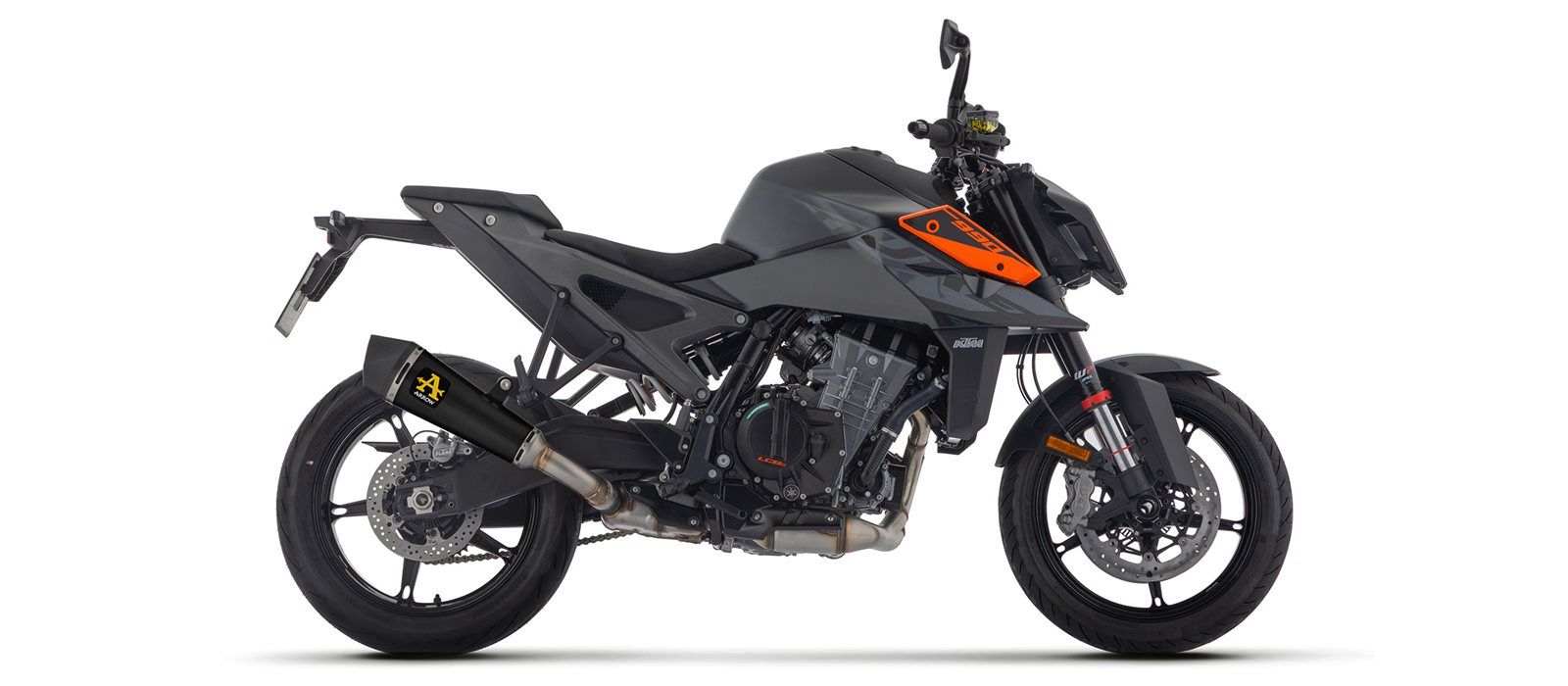 ARROW Auspuff X-KONE DARK NiChrom für KTM Duke 990 (24-)
