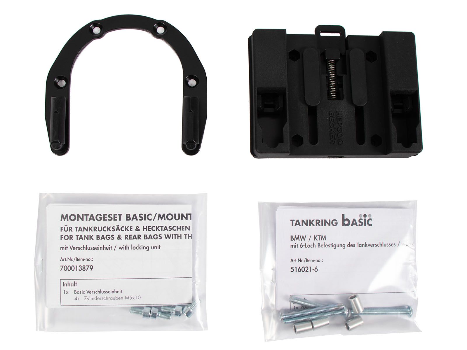 Tankring Basic inkl. Tankrucksackverschlusseinheit für BMW R 1150 GS Adventure (01-05)