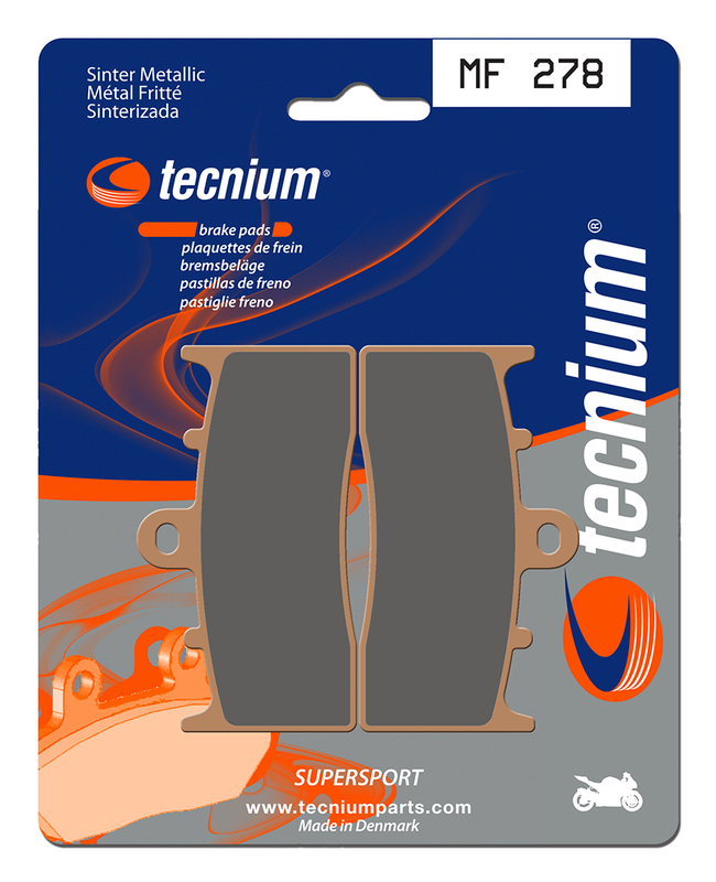 Tecnium Street Performance Sintermetall Bremsbeläge - MF278