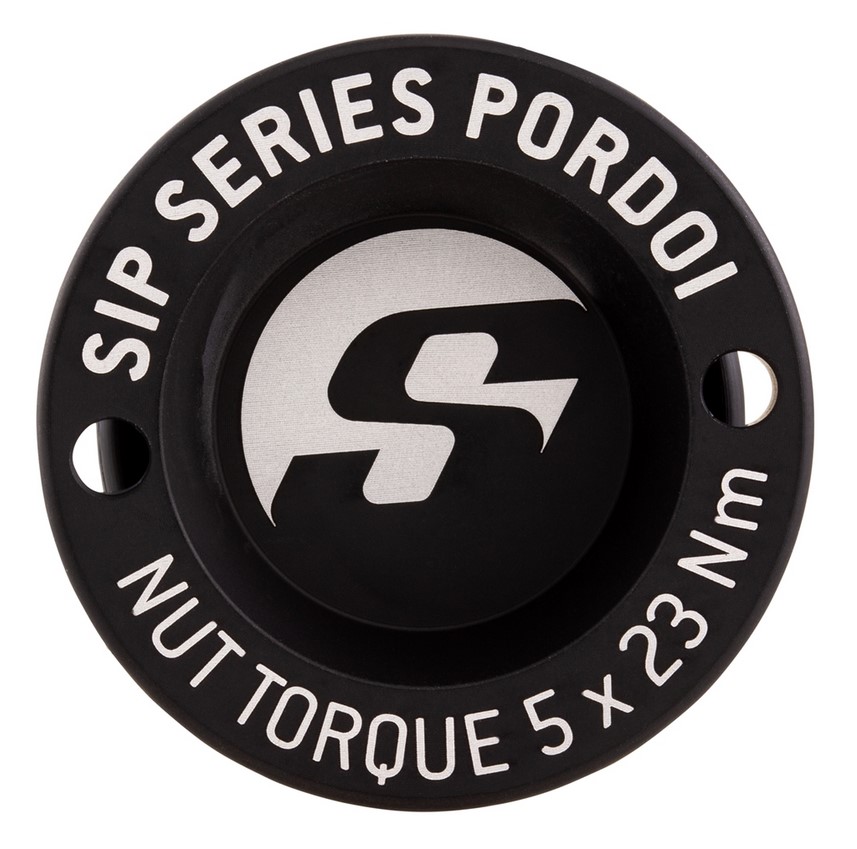 Staubschutzkappe 12" Felge vorne für Vespa GTS/​GTS Super/​GTV/​GT 125-300ccm, schwarz matt