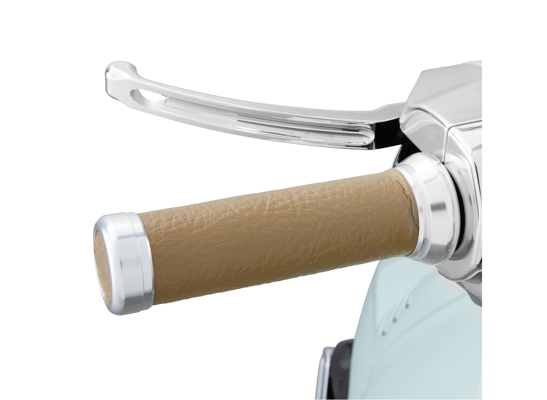Griffe Retro braunbeige für Vespa ET/​LX/​LXV/​S/​Primavera/​Sprint 50-150ccm