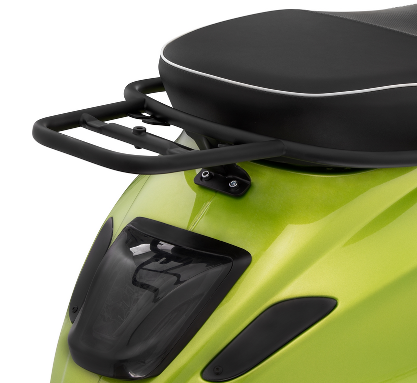 Gepäckbrücke hinten für Vespa Primavera /​Sprint /​Elettrica 50-150ccm, schwarz matt