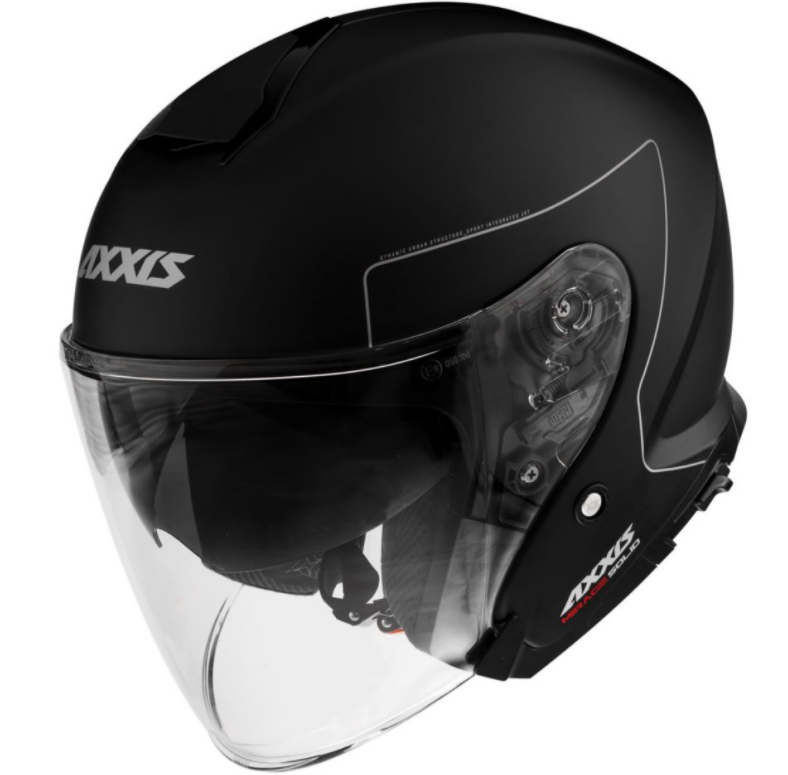 Axxis Jethelm, Mirage SV Solid, schwarz matt
