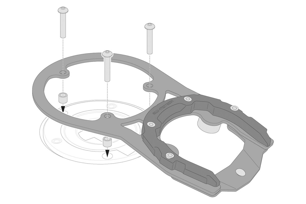SW-Motech PRO Tankring für Yamaha MXT 900 Niken GT (RN84)