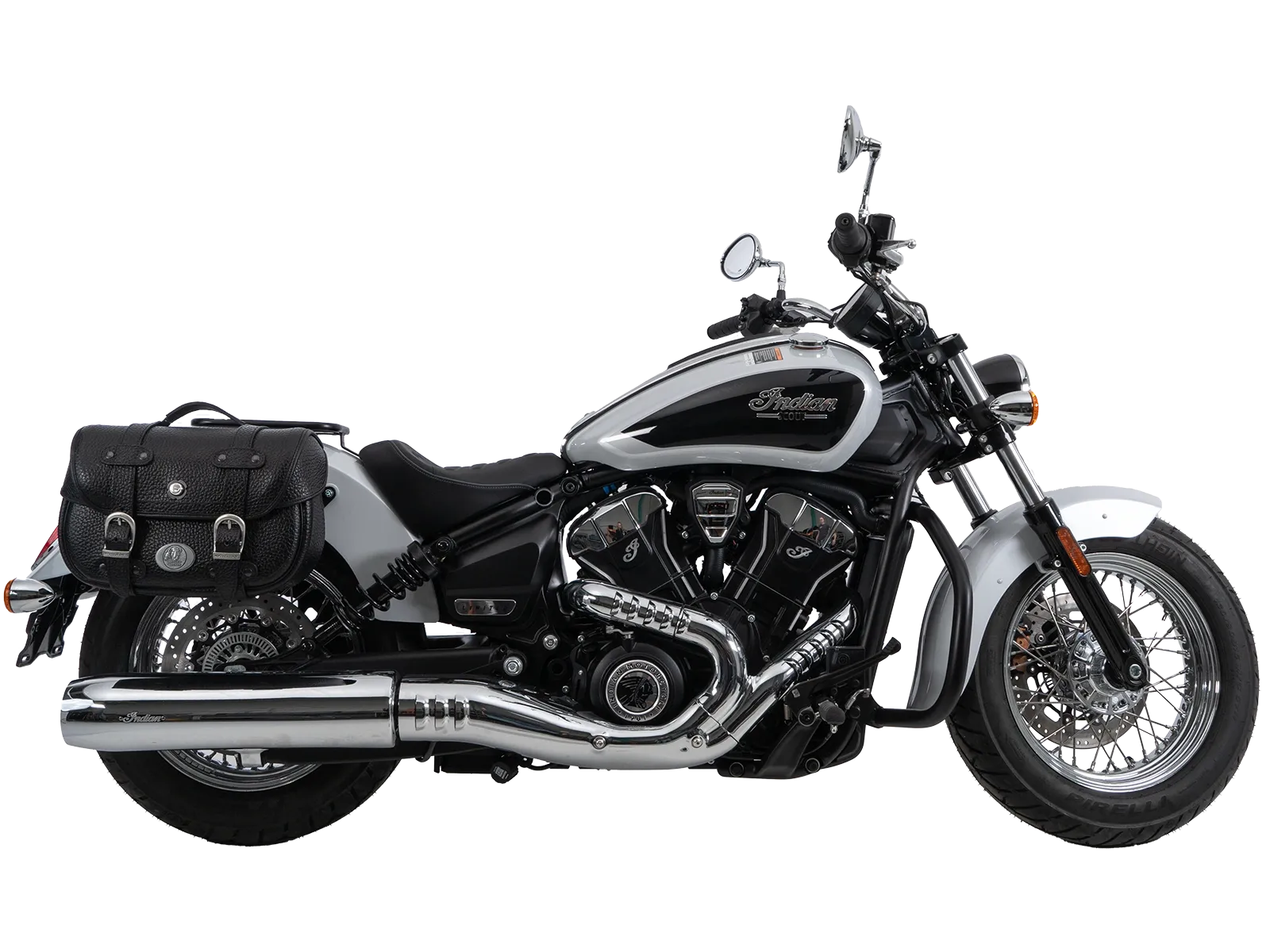 C-Bow Seitenträger chrom für Indian Scout Classic 1250  (25-) Hepco & Becker