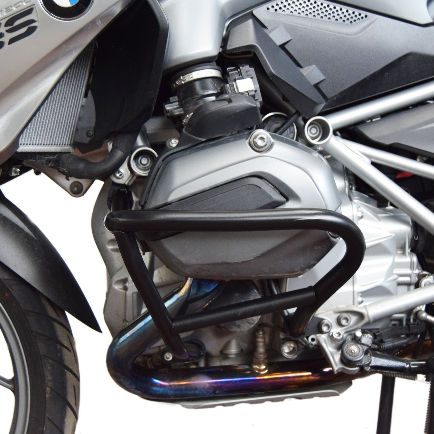 Sturzbügel unten für BMW R 1200 GS LC /Rallye (13-18), Stahl, schwarz