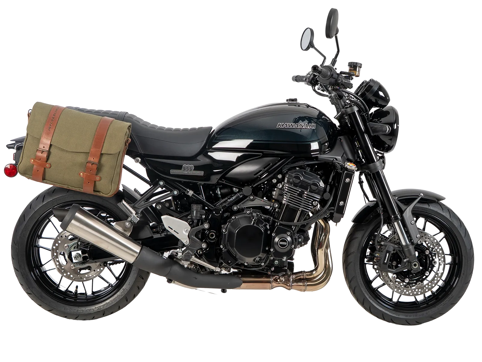 C-Bow Seitenträger schwarz für Kawasaki Z 900 RS /Black Ball Edition (26-) Hepco & Becker