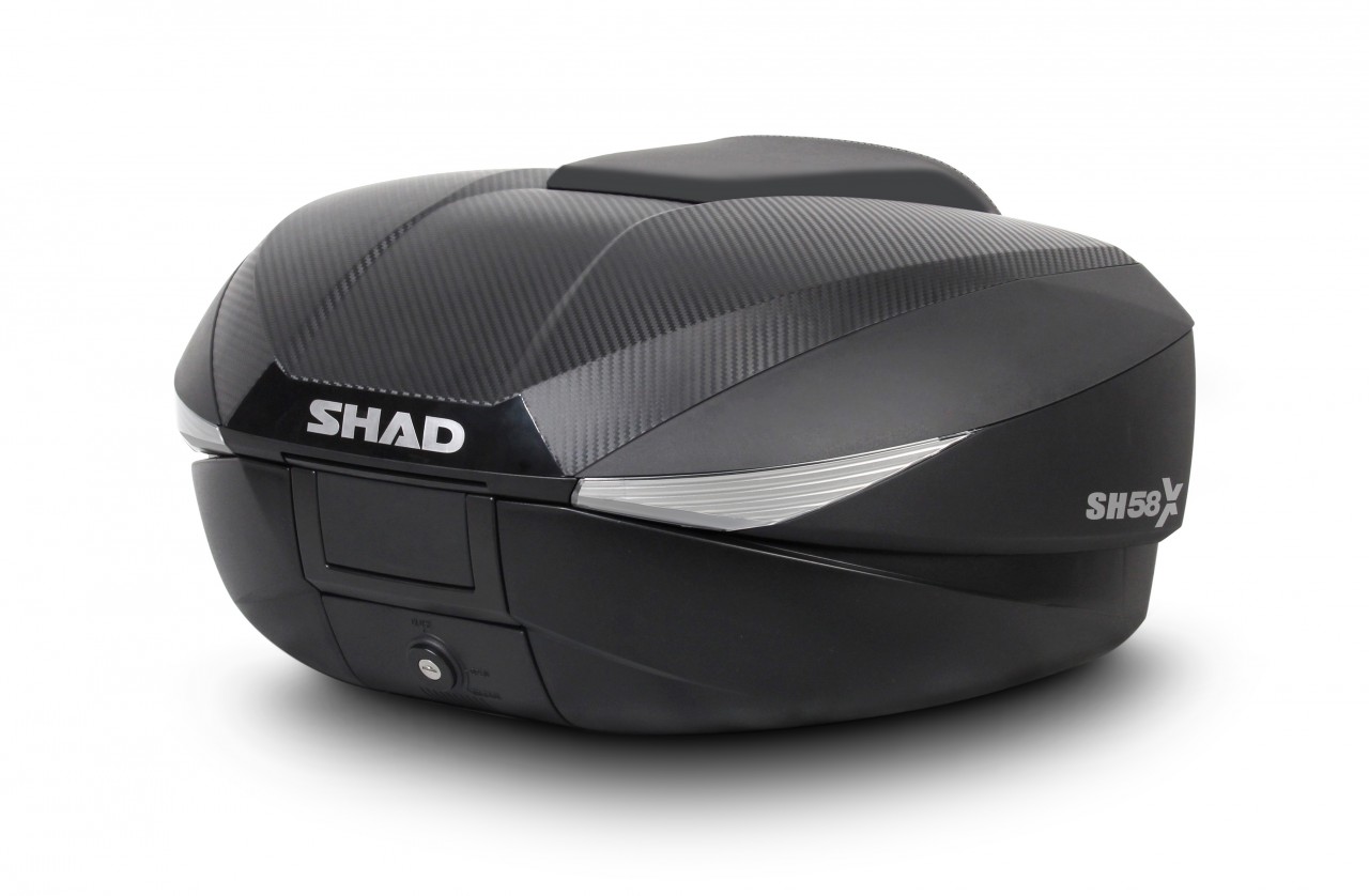Shad Top Case SH58X, Carbon-Optik / schwarz, 58l