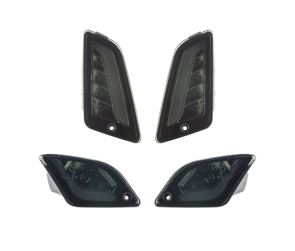 Blinker Kit vorne & hinten für Vespa GTS/​GTS Super/​GTV 125-300ccm, getönt