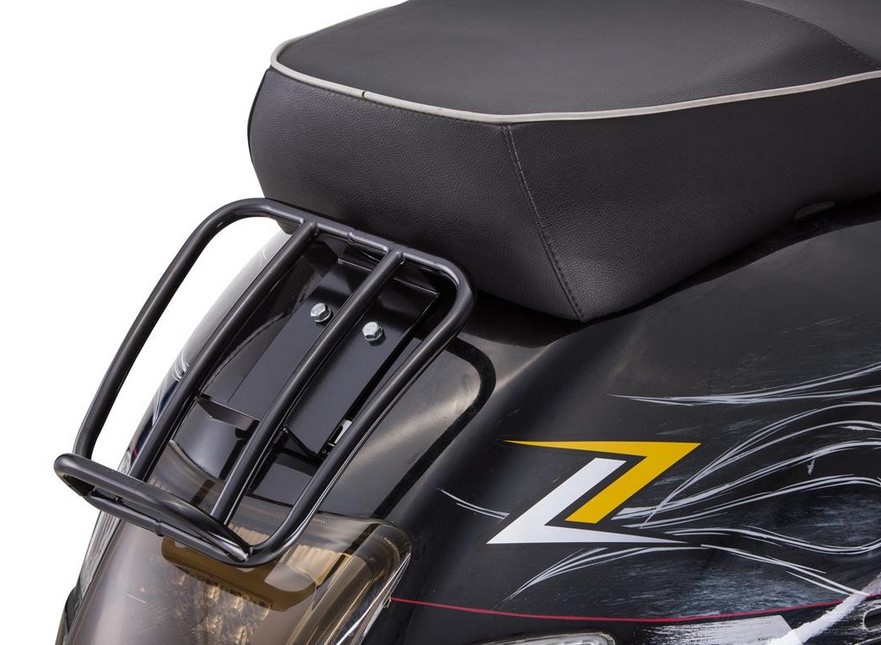 Gepäckträger hinten 70's für Vespa GTS/​GTV/GT 125-300ccm 4T LC, schwarz