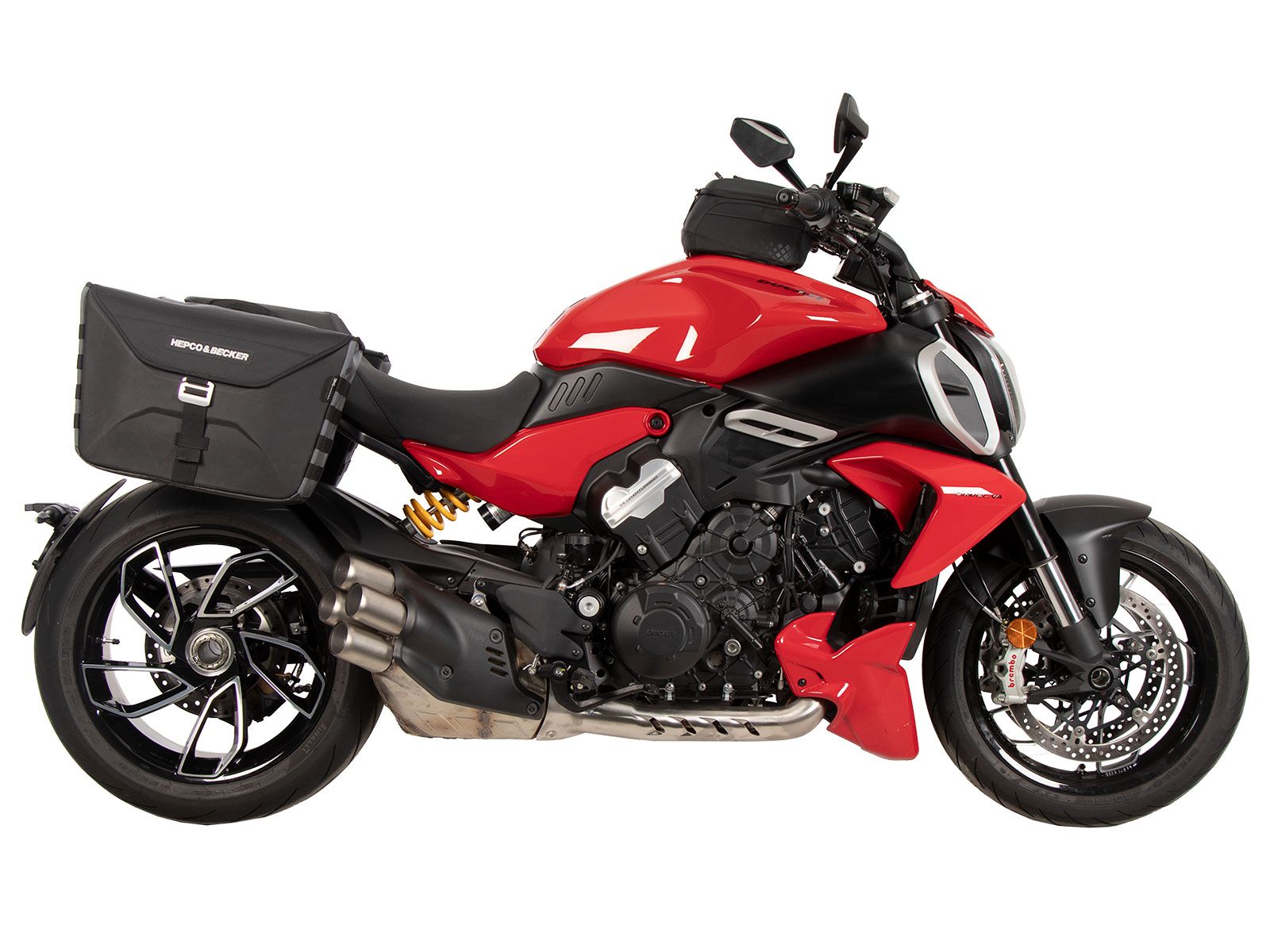Tankring Basic inkl. Tankrucksackverschlusseinheit für Ducati Diavel V4 (23-) Hepco & Becker