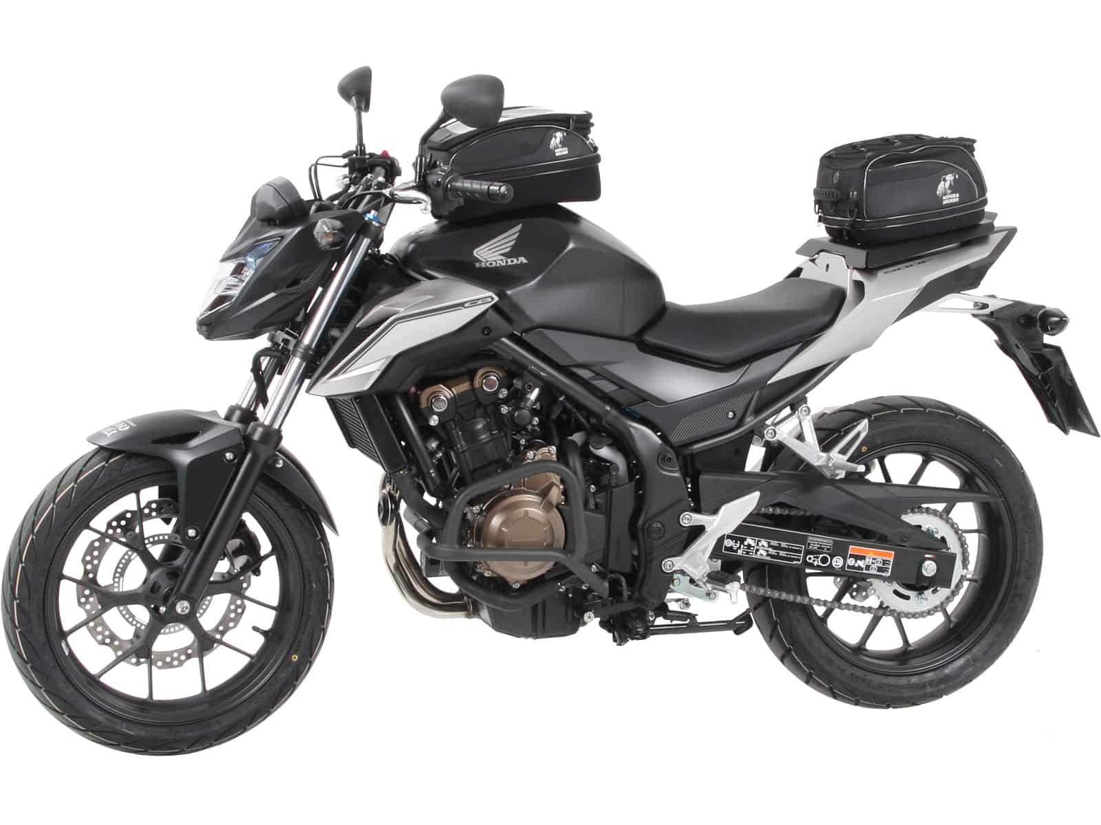 Sportrack schwarz für Honda CB 500 F (19-23) Hepco & Becker