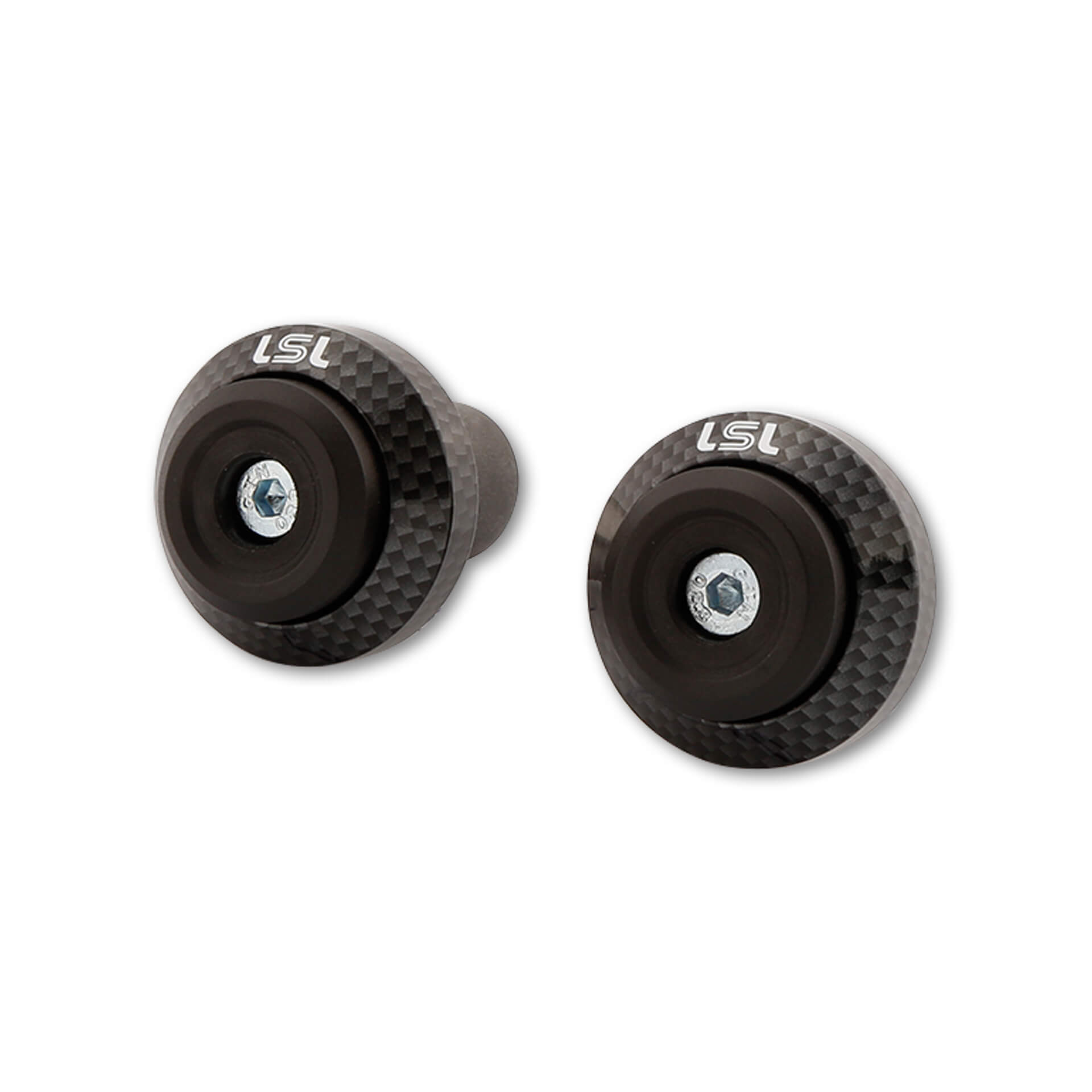 LSL Achs Ball GONIA für diverse Yamaha, carbon look, vorn