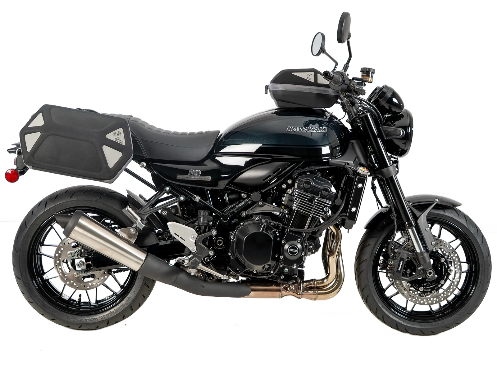C-Bow Seitenträger schwarz für Kawasaki Z 900 RS /Black Ball Edition (26-) Hepco & Becker
