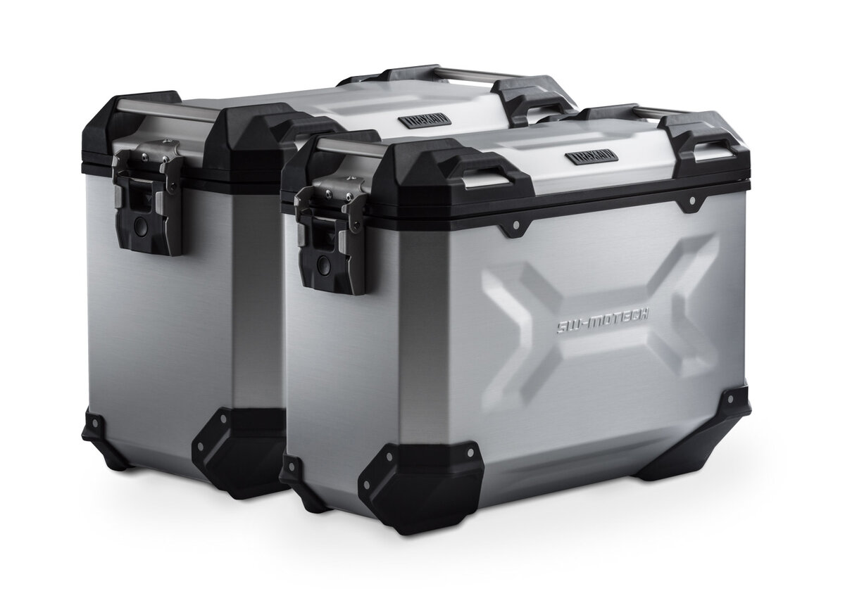 SW-Motech TRAX ADV Alukoffer-System silber für Suzuki V-Strom 1050 /XT (19-21), WEF0